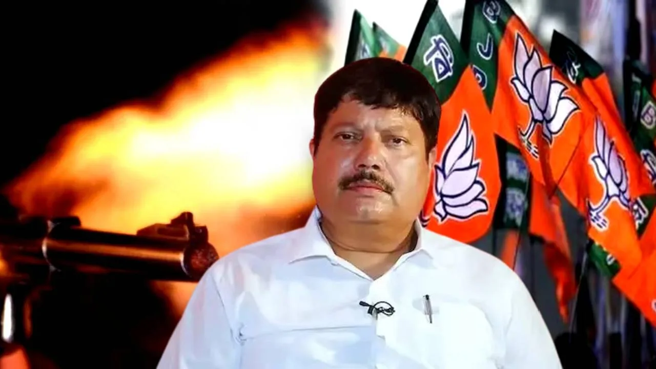 TMC goons allegedly fired at BJP leader Arjun Singh in Jagaddal