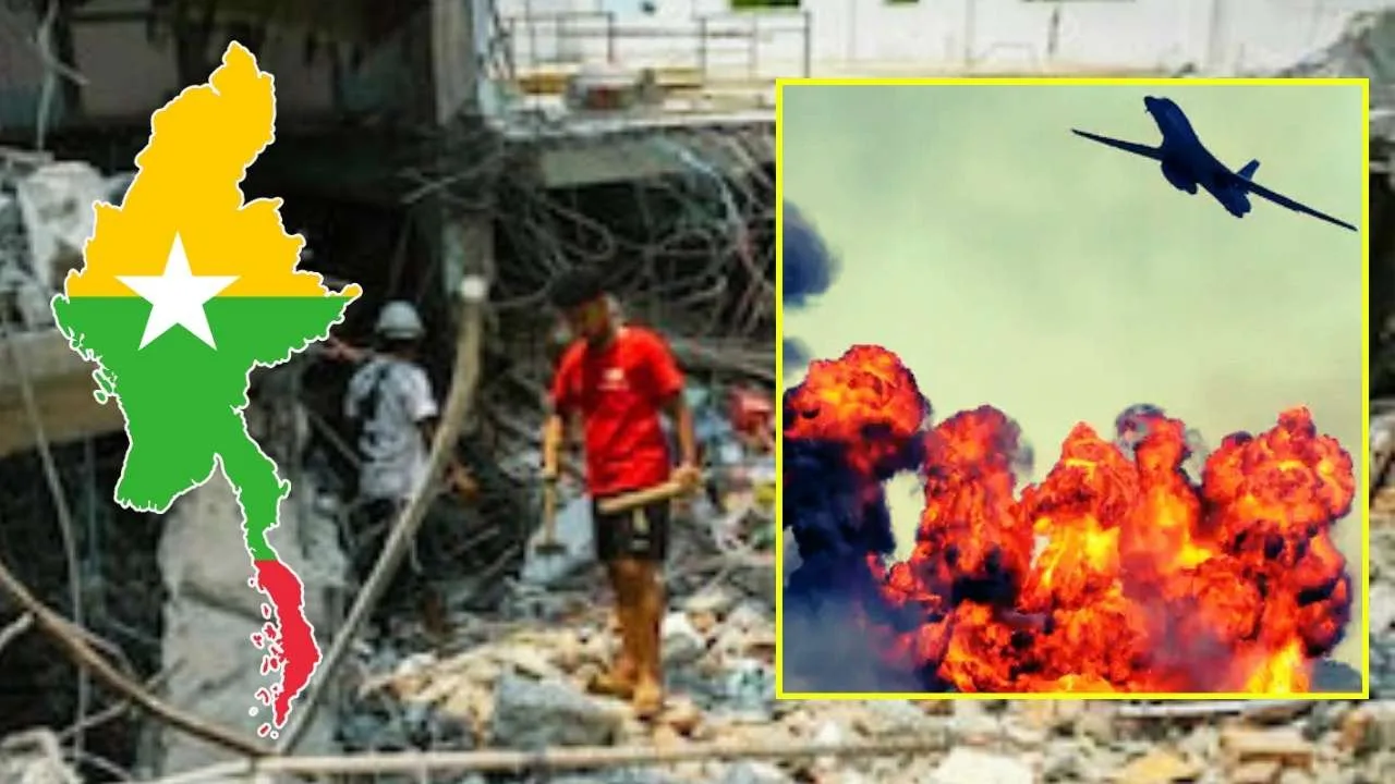 In Myanmar Airstrikes Terrorize Residents.