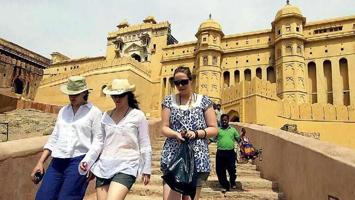 India position for foreign tourist.
