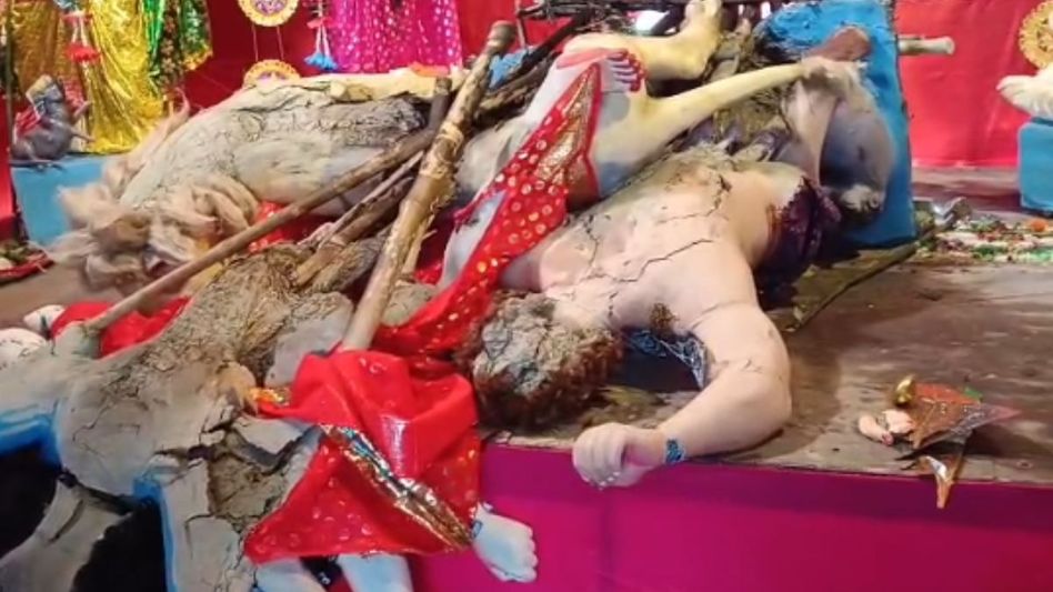 Problem arised during basanti puja in north 24 parganas 