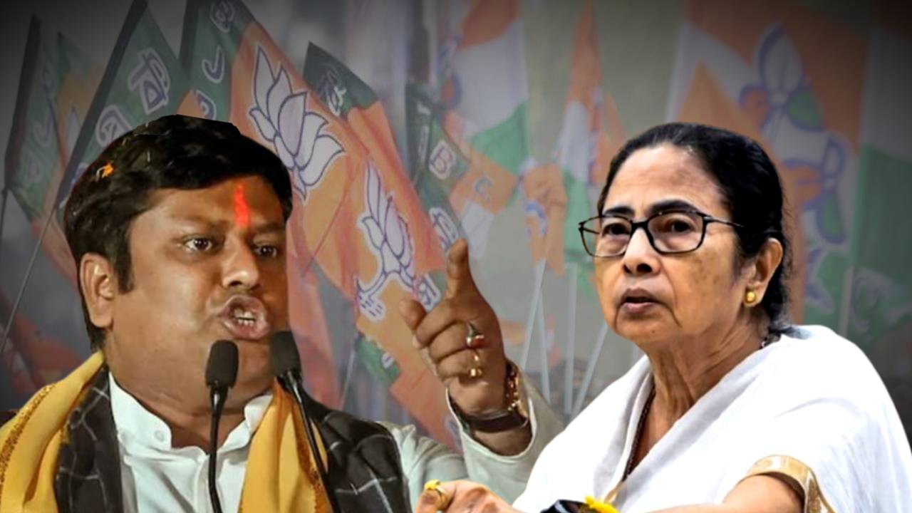 BJP MP Sukanta Majumdar attacks CM Mamata Banerjee on Bangla Dibas issue