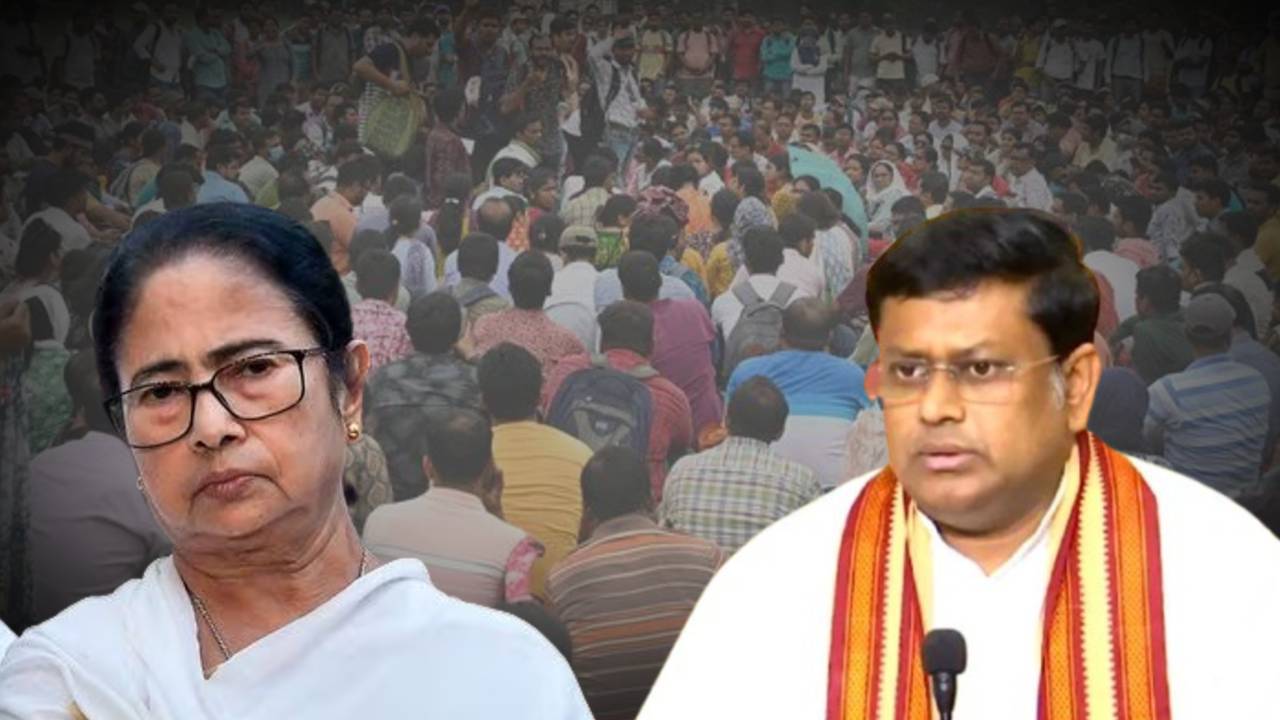 BJP MP Sukanta Majumdar targets Mamata Banerjee for SSC recruitment scam case