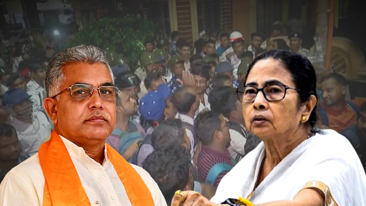 BJP leader Dilip Ghosh slams CM Mamata Banerjee over SSC recruitment scam issue