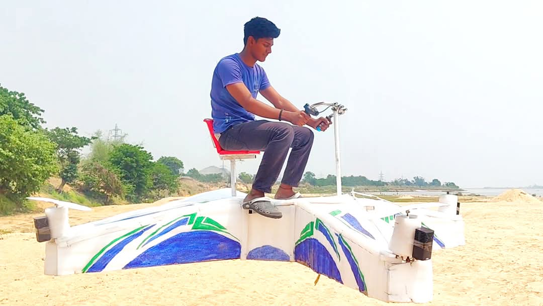 Unique drone invention by durgapur man 
