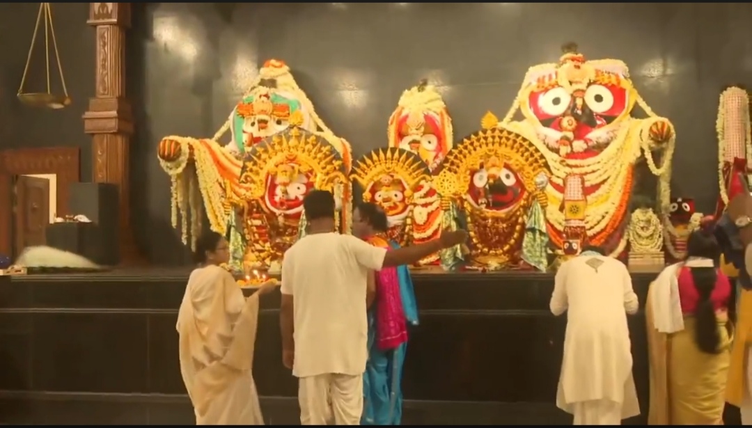 Mamata banerjee inaugurated digha jagannath temple 