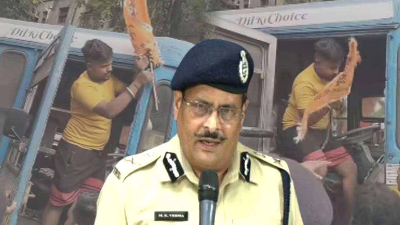Kolkata Police investigating saffron flag remove allegation