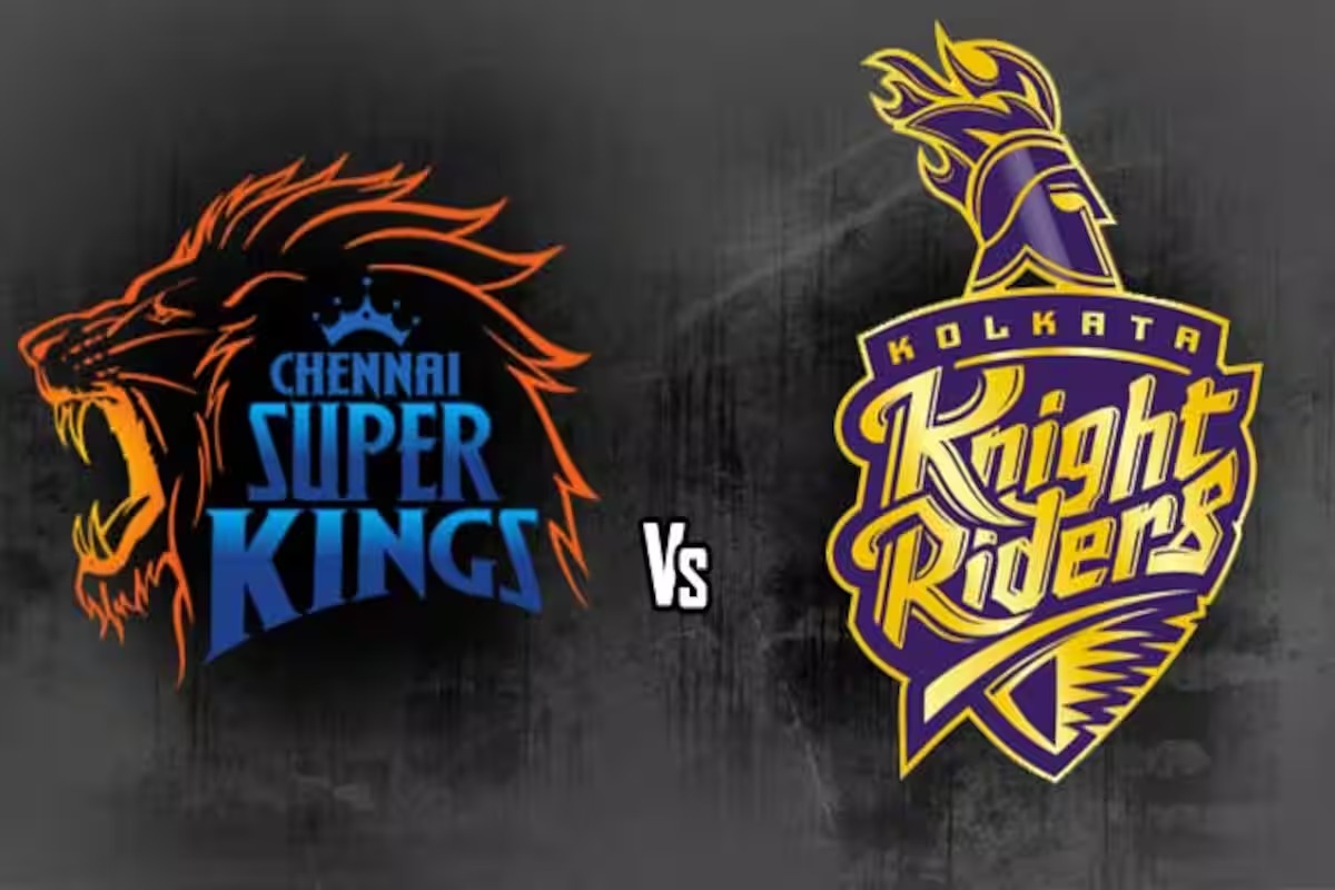 Kolkata Knight Riders vs Chennai Super Kings Match.
