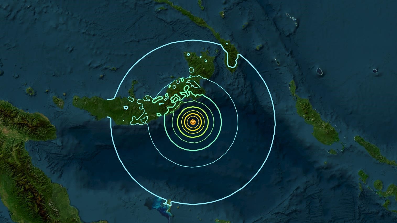 Again earthquake hit in this island 