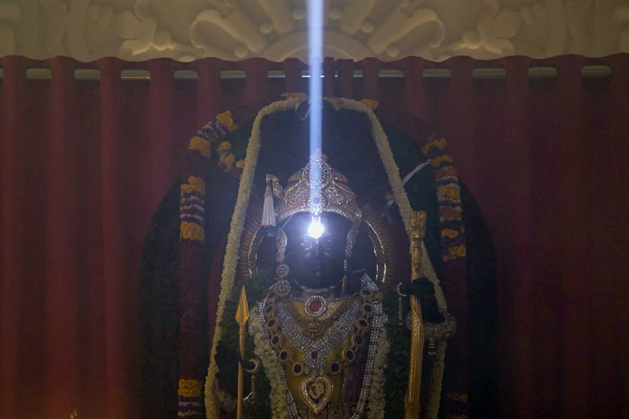 What is surya tilak on ram navami 