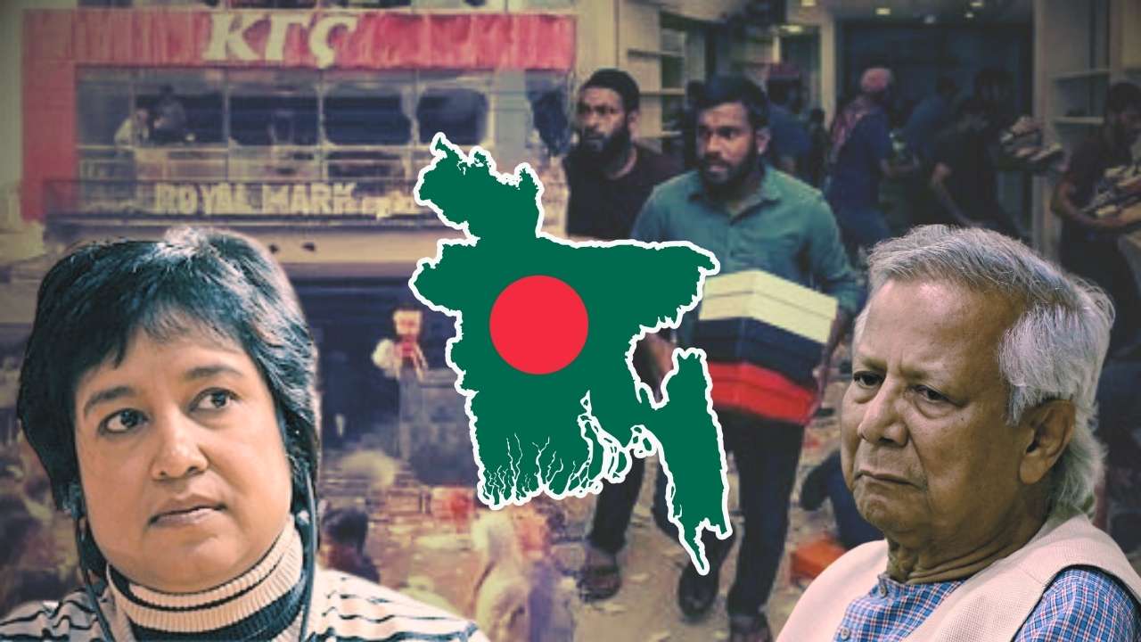 Taslima Nasrin comments Bangladesh condition.