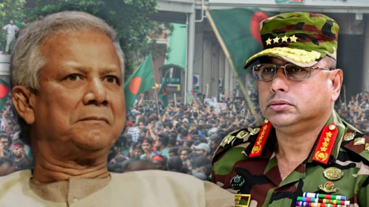Why does Muhammad yunus want to resign 