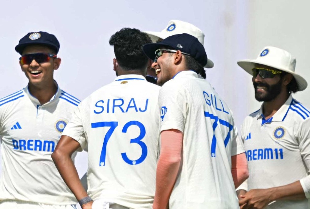 India National Cricket Team divided into two.