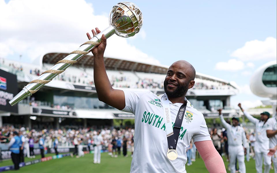 What did South Africa captain Temba Bavuma say.